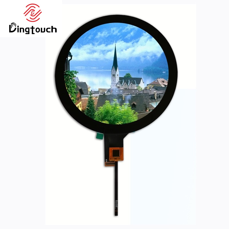 5 inch 1080*1080 dots resolution IPS Round Touch Display