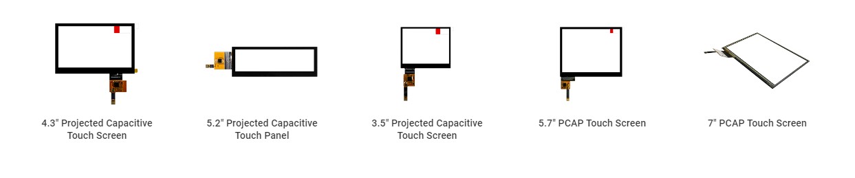 4.3-Inch Multi-Capacitive Touch Screen