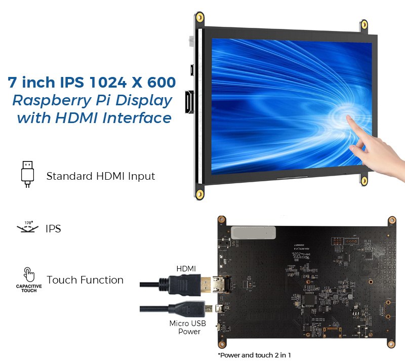 Raspberry Pi TFT LCD touch screen