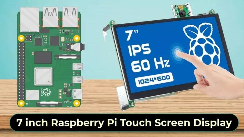 7-inch Raspberry Pi <a href=https://www.szdingtouch.com/new/touchscreen.html target='_blank'>touchscreen</a> LCD display