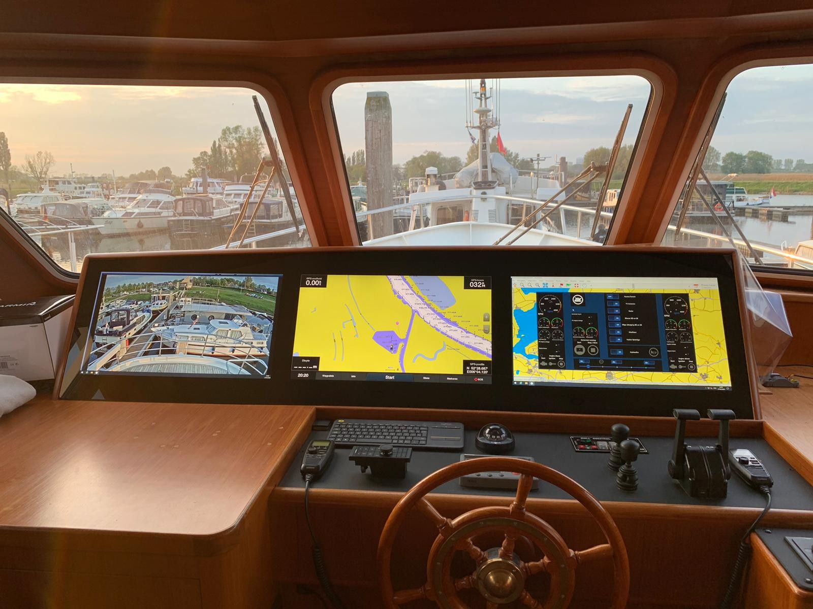Marine Touch Screen