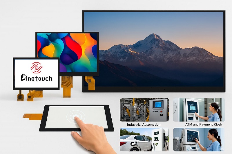 Flexible <a href=https://www.szdingtouch.com/new/touchscreen.html target='_blank'>touchscreen</a> Fabrication
