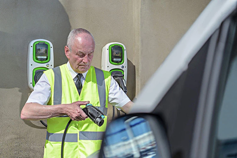 EV Charger Display 10.1-inch PCAP touch display solution