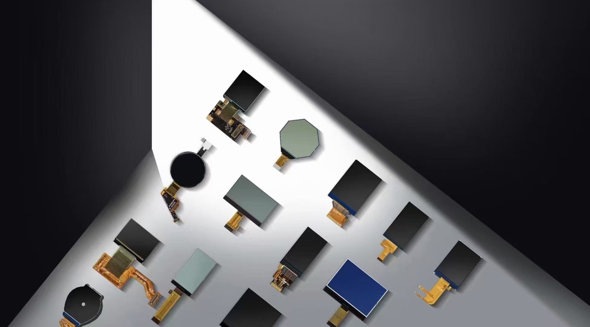 Circular LCD Display