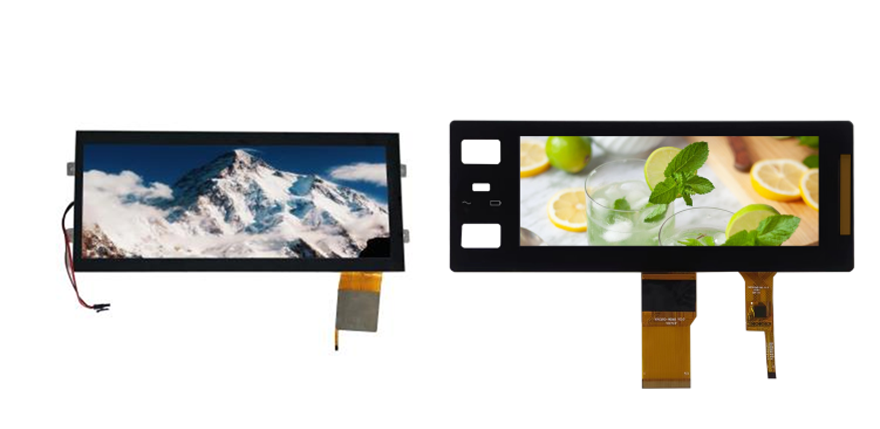 Stretched Bar LCD Display
