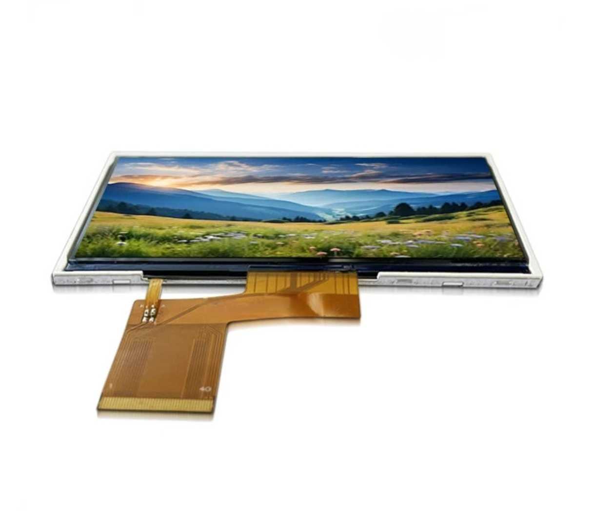 4.3 Inch TFT LCD Display – 480×272 / 800×480 | IPS / TN | 300–1000cd m² | Custom Touch Options