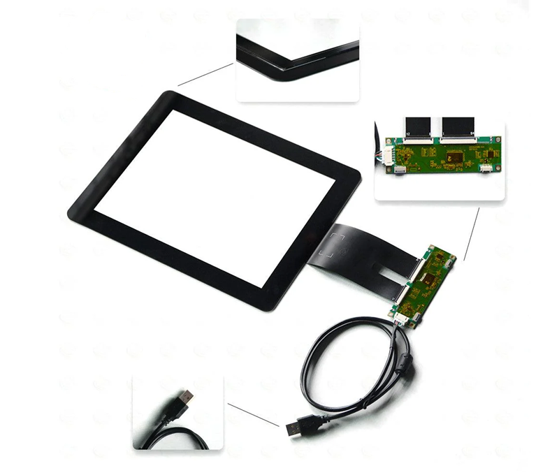 SZDINGTouch 10.4-Inch LCD Touch Screen Panel ILITEK Touch Controller USB I²C RS232 Interfaces Industrial-Grade PCAP Solution