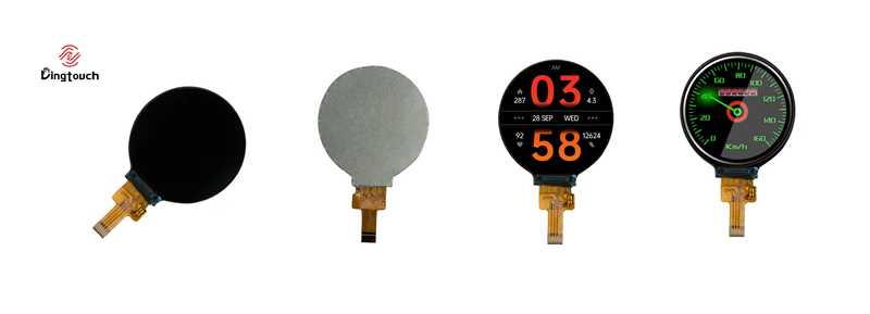 DINGTouch 1.12-Inch Round TFT LCD Module: Compact Circular Display Designed for Smart Devices and Next-Generation Interfaces