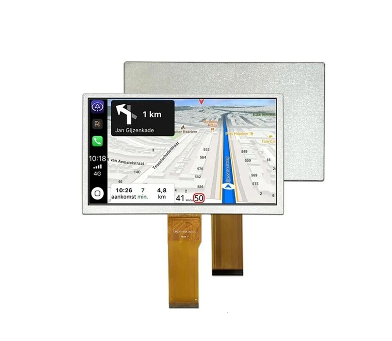 7.0-Inch IPS High-Brightness TFT LCD Display | 1024×600 | 800 cd/m² | Wide-Temperature Industrial & Medical Display