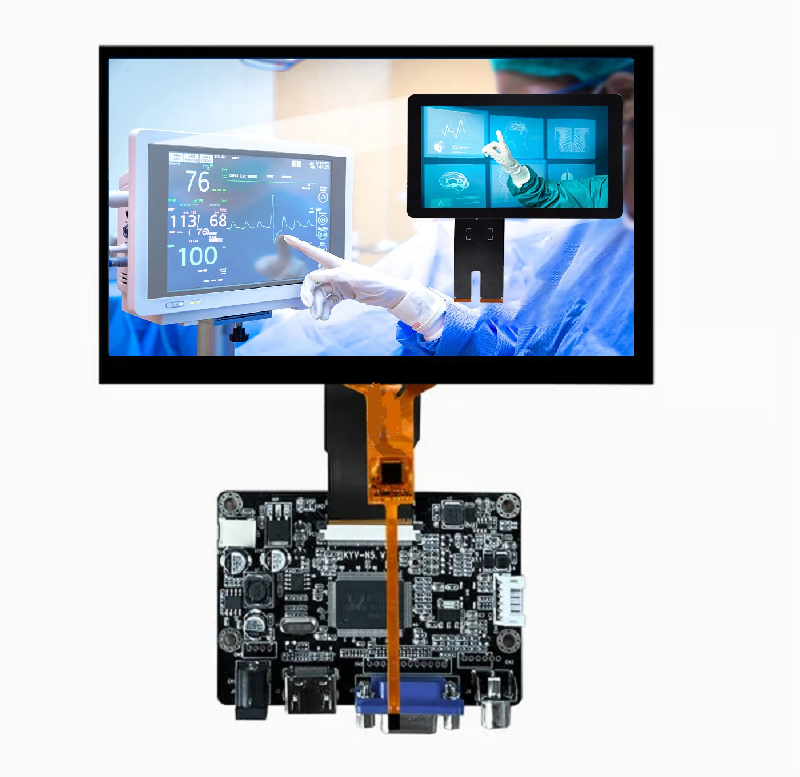 DINGTouch 12.1-Inch Glove-Compatible Touch Display Enhances Color Accuracy for DNA Sequencing Visualization