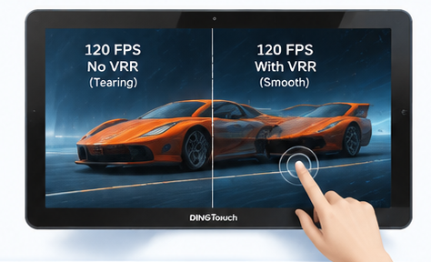 120Hz High Refresh Rate Display