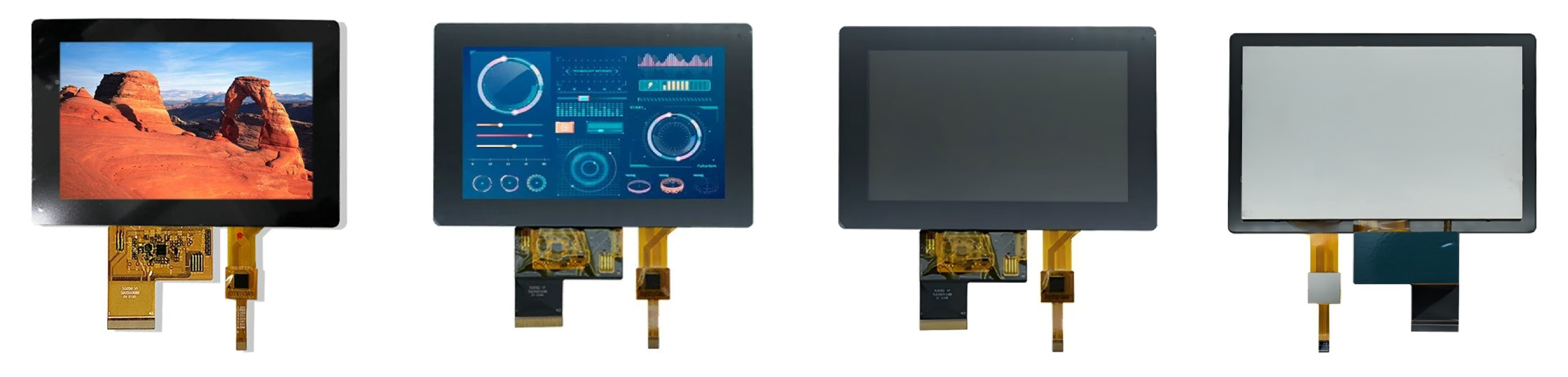 5-Inch 800×480 Transflective Sunlight Readable Touch Display Module