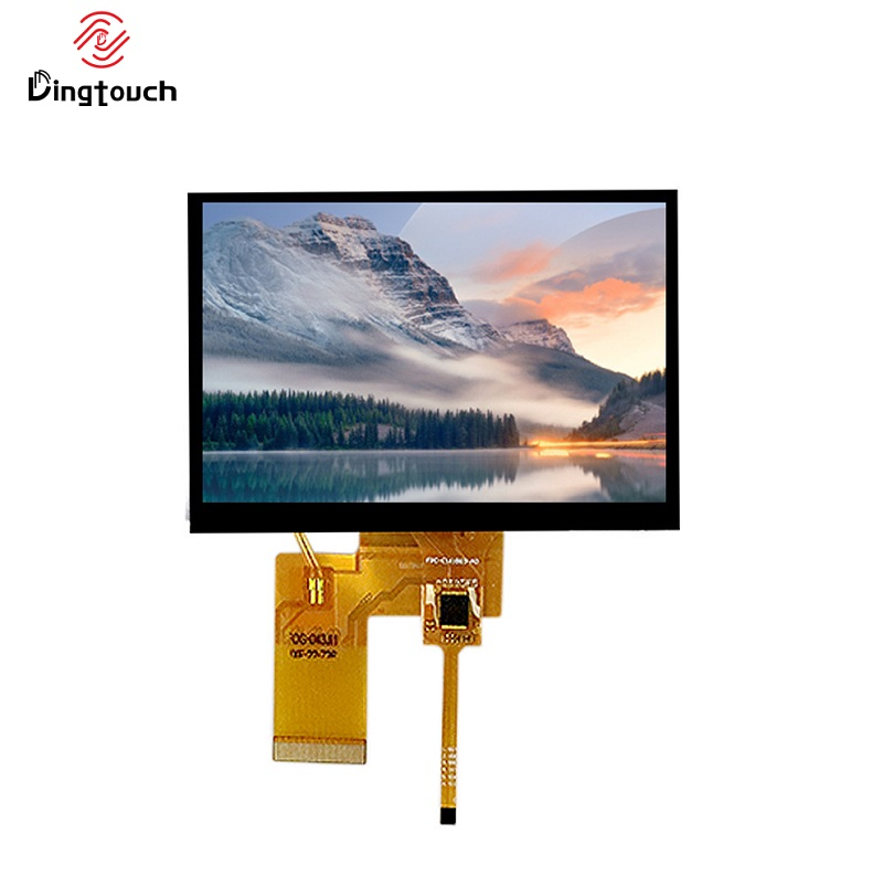 4.3-Inch High-Brightness Industrial TFT LCD Display with Optical-Bonded PCAP <a href=https://www.szdingtouch.com/new/touchscreen.html target='_blank'>touchscreen</a>