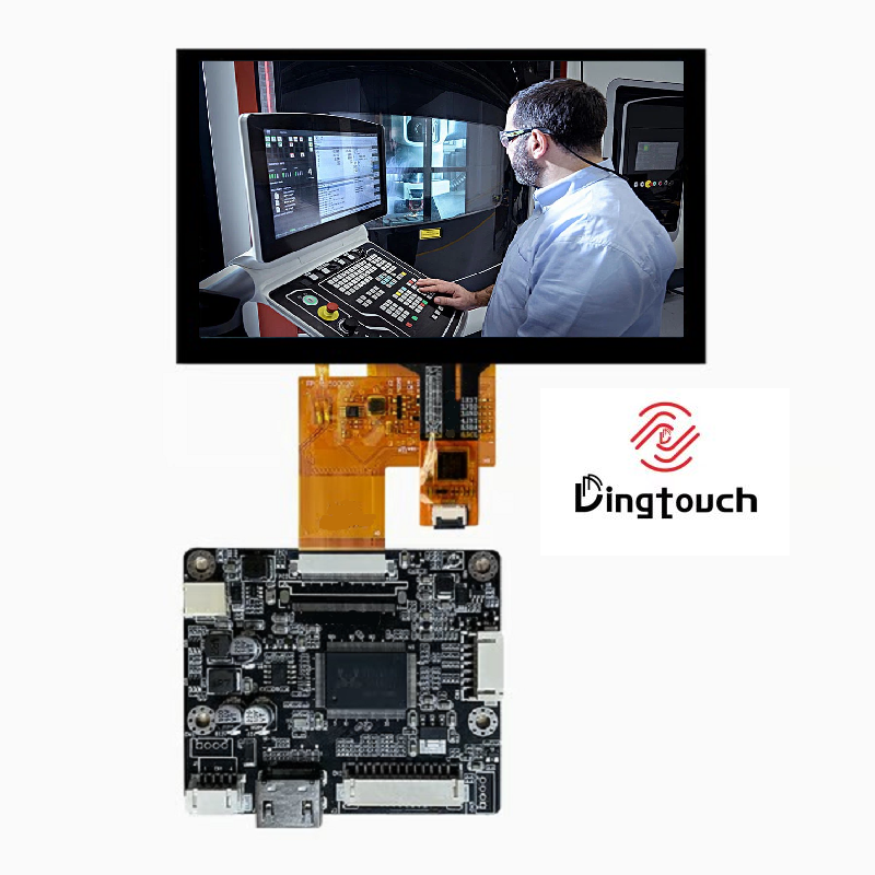 4.3-Inch High-Brightness Industrial TFT LCD Display with Optical-Bonded PCAP <a href=https://www.szdingtouch.com/new/touchscreen.html target='_blank'>touchscreen</a>
